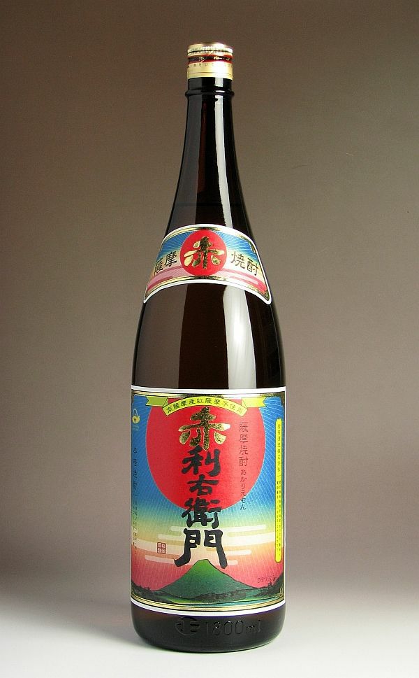 赤利右衛門(あかりえもん)25度1800ml 【指宿酒造】《芋焼酎》 ,| 焼酎のひご屋 本店