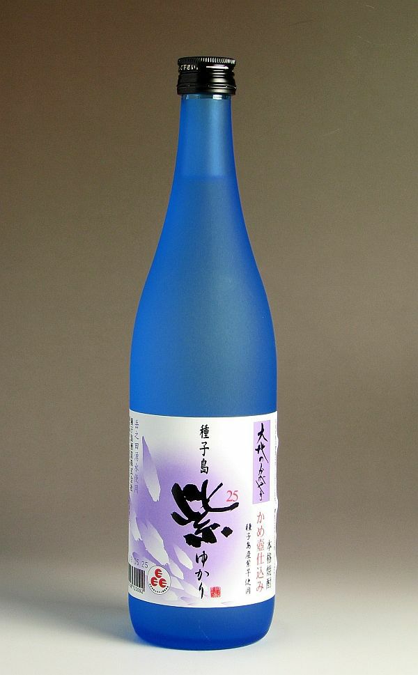 種子島 紫（ゆかり）25度720ml 【種子島酒造】（大地のかがやき）《芋焼酎》 
