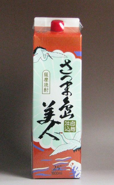 島美人（しまびじん）25度1800ml 紙パック【長島研醸】《芋焼酎