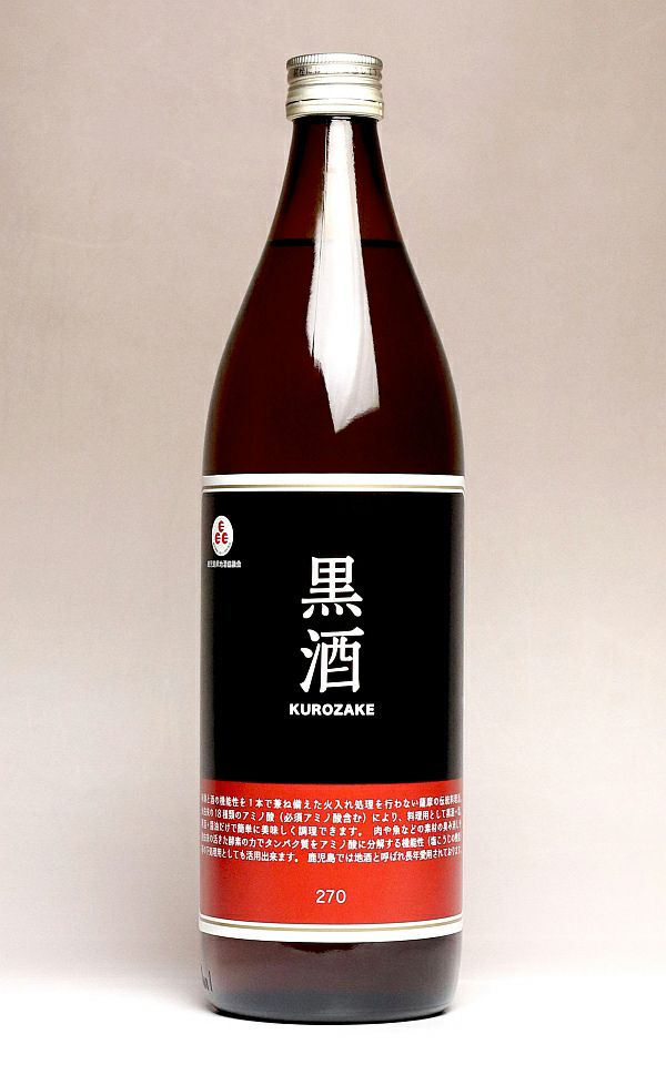 黒酒270（赤ラベル）13度900ml