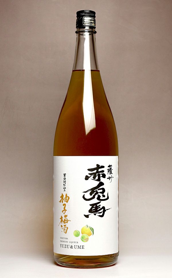 赤兎馬 柚子梅酒 14度1800ml