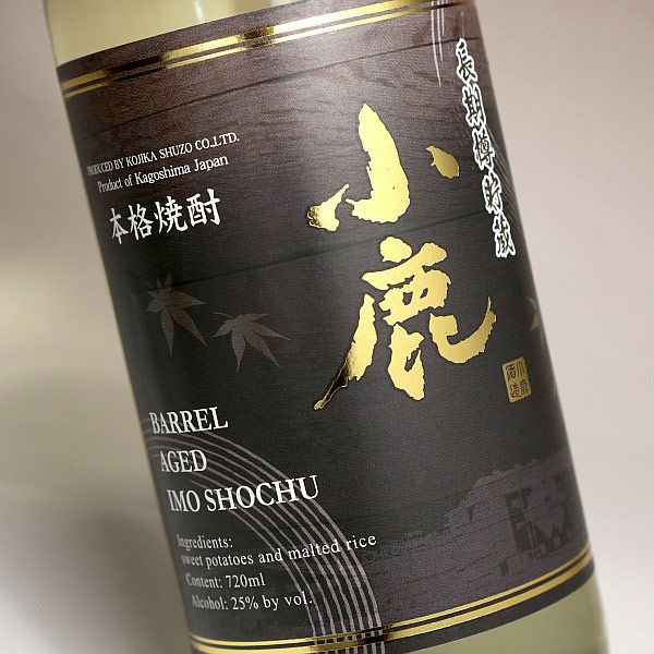 長期樽貯蔵 小鹿 25度720ml