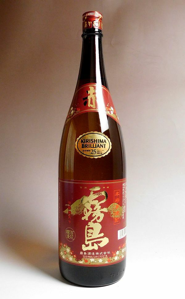 赤霧島 25度1800ml 【霧島酒造】《芋焼酎》 ,| 焼酎のひご屋 本店