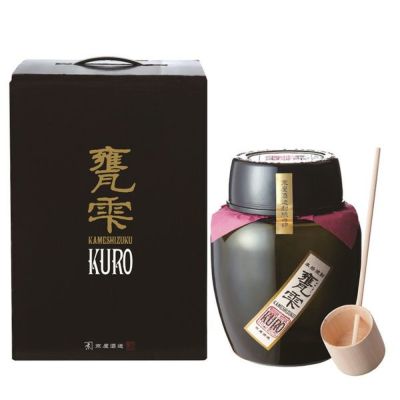 甕雫 KURO 20度1800ml 【京屋酒造】 芋焼酎 かめしずく 黒