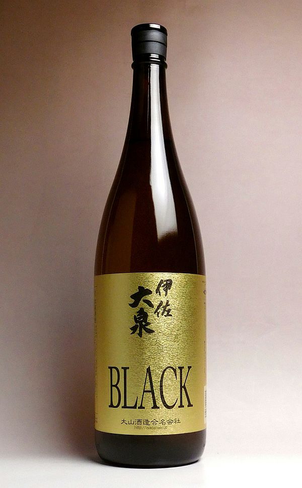 伊佐大泉 BLACK 25度1800ml 【大山酒造】《芋焼酎》 ブラック ,| 焼酎 