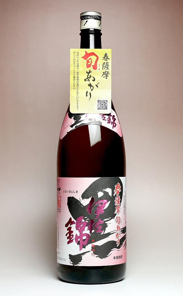 春薩摩 旬あがり 黒伊佐錦 25度1800ml