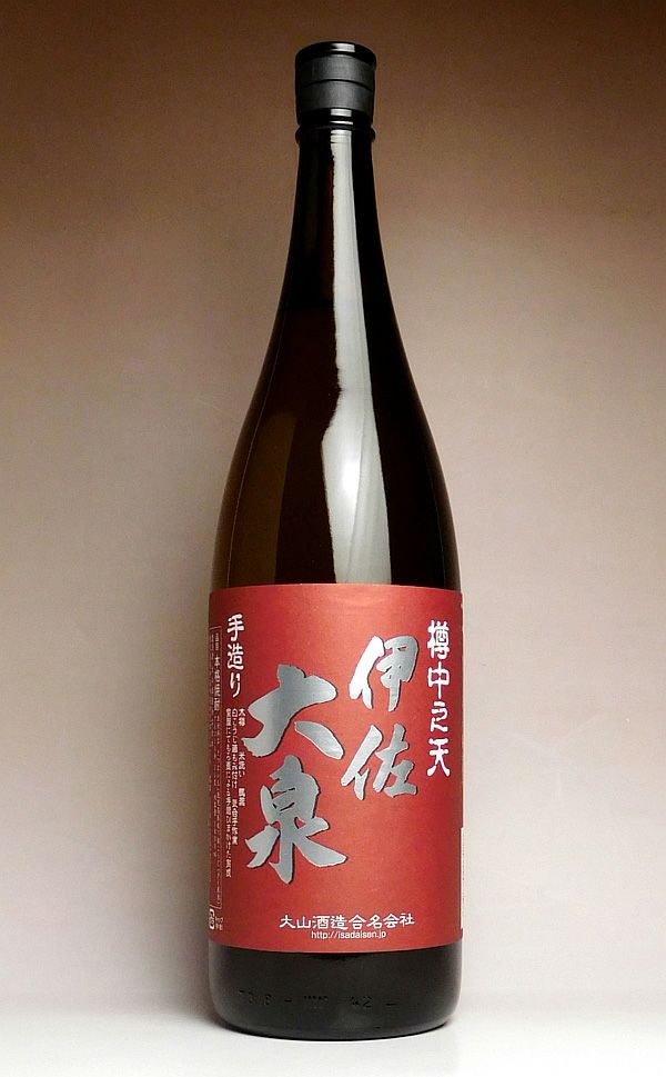 手造り 樽中之天 伊佐大泉（白豊）25度1800ml