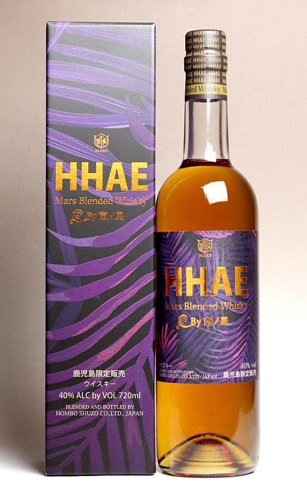 鹿児島限定販売】HHAE（はえ）40度720ml 【本坊酒造 マルス津貫蒸溜所】 《ウイスキー》ブレンデッド 