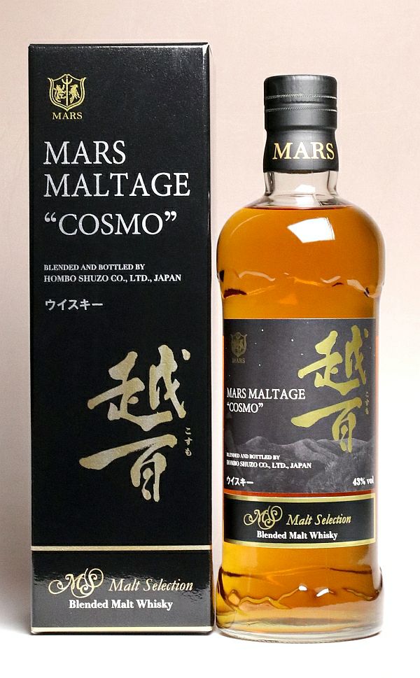 マルス モルテージ 越百（コスモ）43度700ml 【本坊酒造 マルス信州 