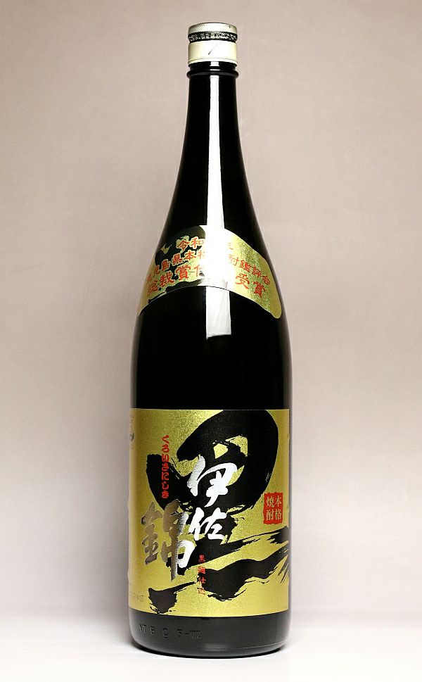 黒伊佐錦 特別ラベル《総裁賞代表受賞記念》25度1800ml 【大口酒造