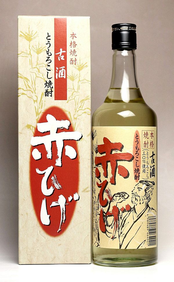 とうもろこし焼酎 赤ひげ 32度720ml