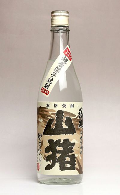 超豪傑芋焼酎 山猪（やまじし）2024 25度1800ml 【すき酒造】《芋焼酎》 ,| 焼酎のひご屋 本店