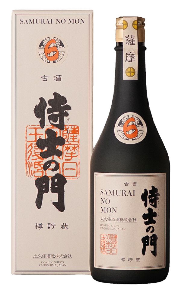 六年古酒 侍士の門 バーボン樽貯蔵 25度720ml
