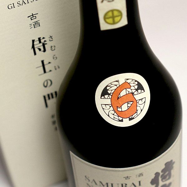 侍士の門6本 六年古酒 侍士の門 バーボン樽貯蔵 25度720ml 【太久保酒造