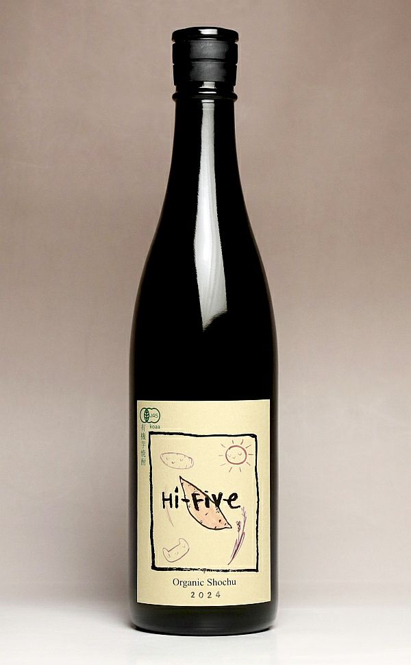High Five! 通常プロモ 3枚 ハイファイブ High5 折れ有り 有機芋焼酎 Hi-Five 25度720ml 【大石酒造】《芋焼酎》ハイファイブ
