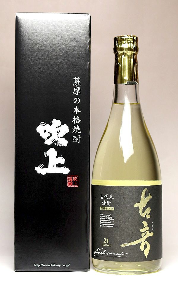 古音 二十一年貯蔵 樫樽仕上 25度720ml