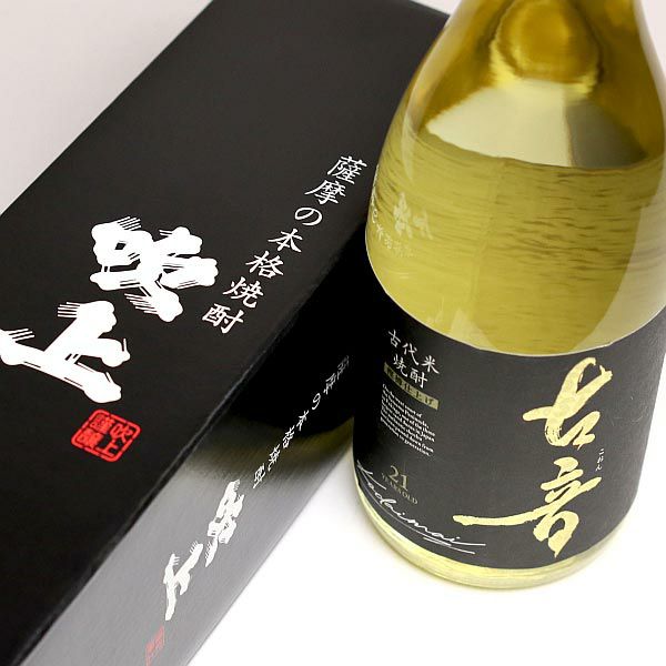 古音（こおん）二十一年貯蔵 樫樽仕上 25度720ml 【吹上焼酎】 《米