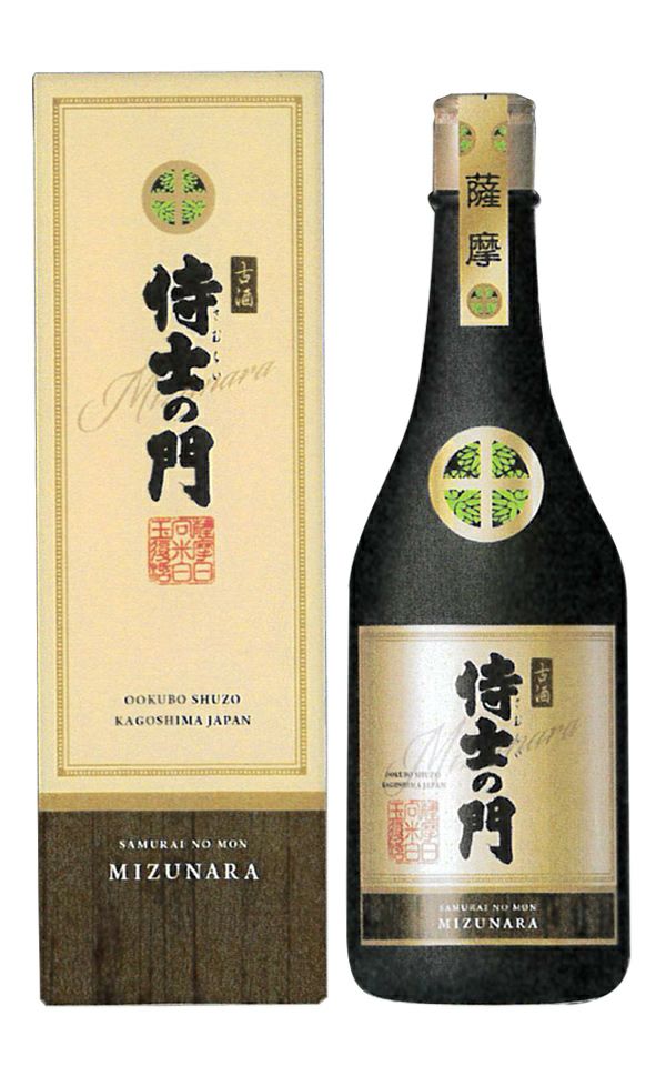 古酒 侍士の門 ミズナラ樽貯蔵 25度 720ml