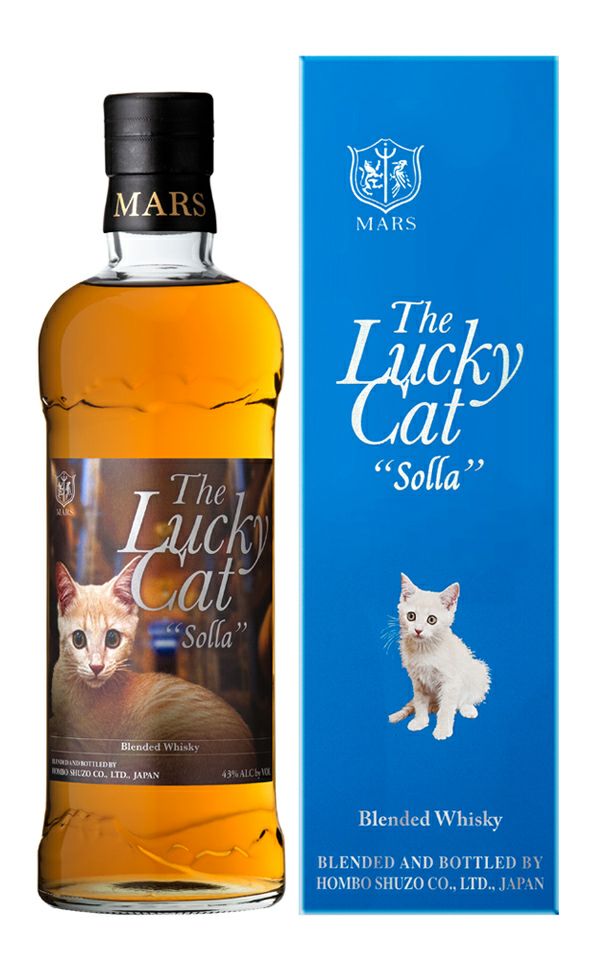 ザ・ラッキー・キャット　40% 700ml ザ・ラッキーキャット ソラ 43度 700ml 【本坊酒造 マルス駒ヶ岳蒸溜所
